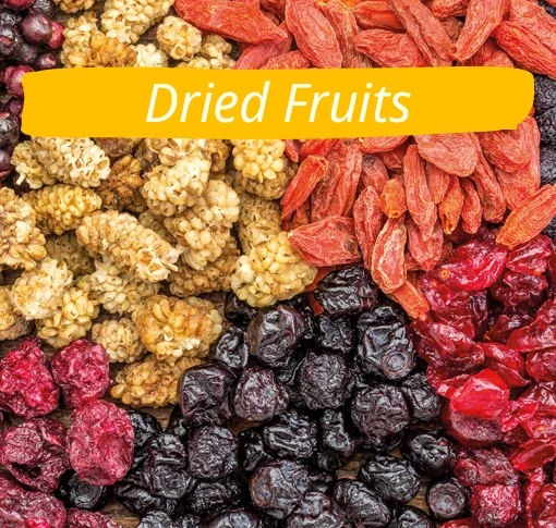 a mix of dryed foods